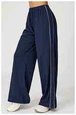 Sports Pants Women Loose High Waist Wide Leg Pants Gym Fitness Yoga Leggings Female Workout Running Cycling Pants Athletic Wear