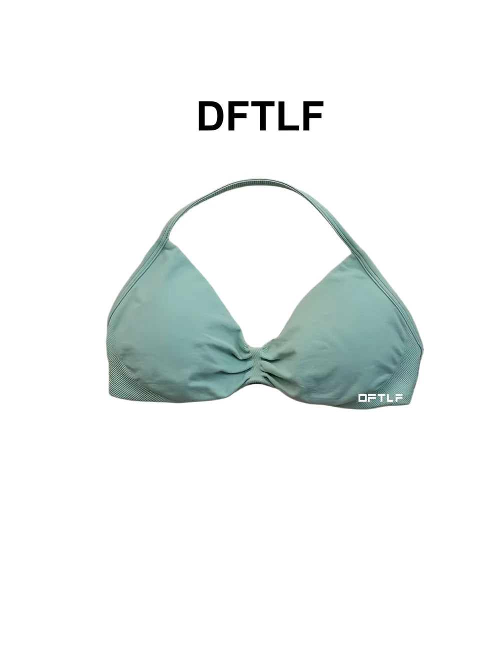 DFTLF Impact Strappy Bra Women Seamless Gym Underwear High Support Halter Sexy Sports Clothing Push-up Yoga Workout Tank Top