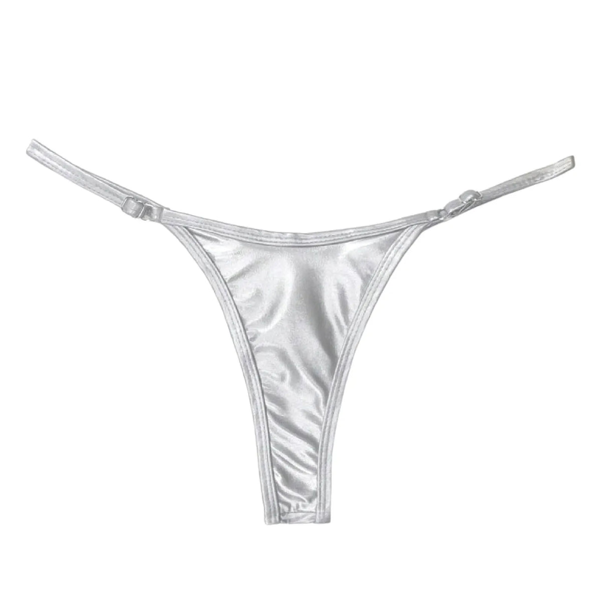 Sexy Micro Mini Bikini Bottoms High Waist Women Swimwear Thong Swimsuit Glossy Elastic Summer Brazilian Swim Trunks Beachwear
