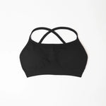 NCLAGEN Sports Bra Seamless Yoga Top Women Fitness Article Gym Active Wear Back Cross Workout Push-up Fitness Running Underwear