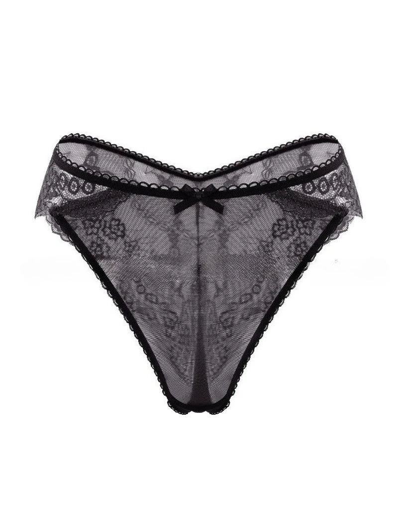 7pc/set Sexy Lace Bow Lady Briefs Floral Patchwork Panties Breathable Female Underpants Elegant Lingerie Women Panties Underwear