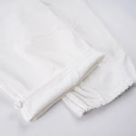 Summer women's elastic waist casual workwear low-rise mid-pants comfortable woven pants