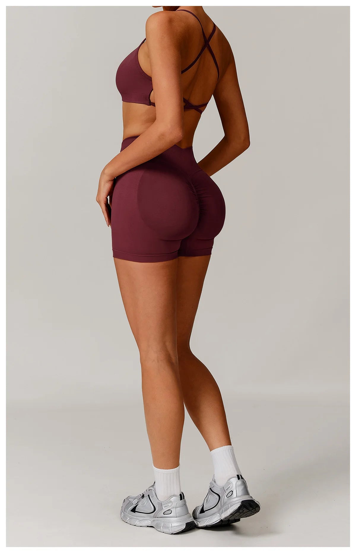 2/3PCS Yoga Set Women Workout Set Seamless Sportswear Gym Clothing Fitness Long Sleeve Crop Top High Waist Leggings Sports Suits