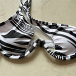 Sexy One Shoulder Underwired V-Bar Bikini Female Swimsuit Women Swimwear Two-pieces Bikini Set Bather Bathing Suit Swim V4229