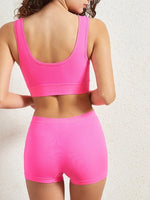 Women Seamless Bra Set Female Bra Tanks Low Waist Boyshorts Underwear Sexy Casual Sports Panties Lingerie Set S-5XL Intimates