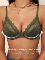 High Quality Multi-color Thin Lace Sexy Bra Underwire Full Coverage Support Bra Adjustable Straps Sexy Lingerie MR2635