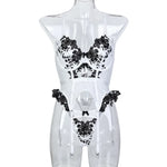 Sex Clothing for Women Bra Elegant Women's Sets Bra Panties Set Ensemble Lingeries Femmes Sexy Lingerie Sets Woman Below Bras