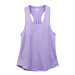 STOUREG Sleeveless Racerback Yoga Tank Top,Women's Quick Dry Running Training Sports Vest Fitness Gym Top Workout Yoga Shirts
