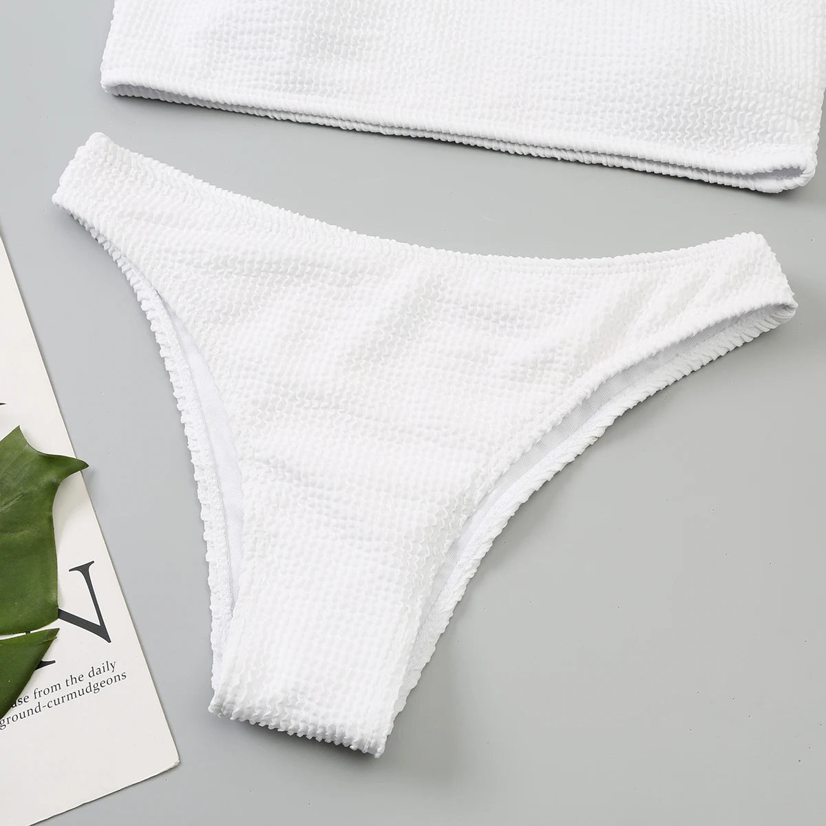 One Shoulder Bikinis 2026 Women Sexy Swimwear Female Brazilian Swimsuit Solid Beachwear Bathers Bathing Swimming Swim Suit