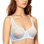 Bras For Womens Black Lace Sheer Bralette Bra Underwired Underwear Floral Homosexual Sexy Lingerie Brassiere A B C D DD Cup