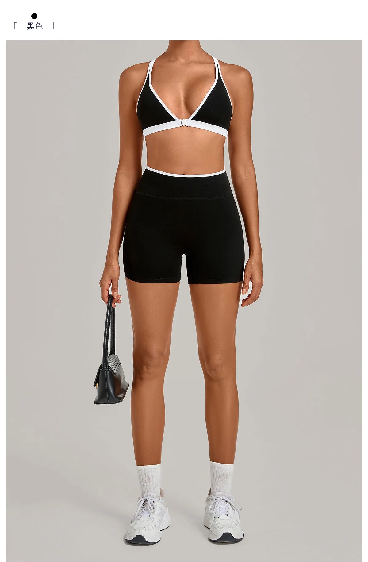 Summer Yoga Set 2Pcs Women's Tracksuit Back Cross Sports Bra Sportswear High Waist Butt-Lifting Fitness Pants Workout Top Suit