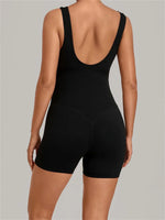 New Summer U-neck Beautiful Back Yoga Jumpsuit Women Sleeveless Tight Sports One Piece Suit Outdoor Gym Running Fitness Overalls