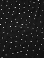 Women Sheer Rhinestones Tank Tops Mesh Sleeveless Shirt Aesthetic Beach Club Sexy Basic Vest Streetwear Summer