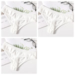 3Pcs/Set Thongs Women's G-String Sexy Female Seamless Underwear Breathable Panties Soft Sexy Lingerie Comfort Intimate