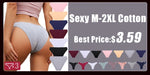 Women‘s Cotton Panties Low Waist Lace Briefs M-XL Comfortable Underwear Ladies Solid Color Underpants Girls Breathable Panty New