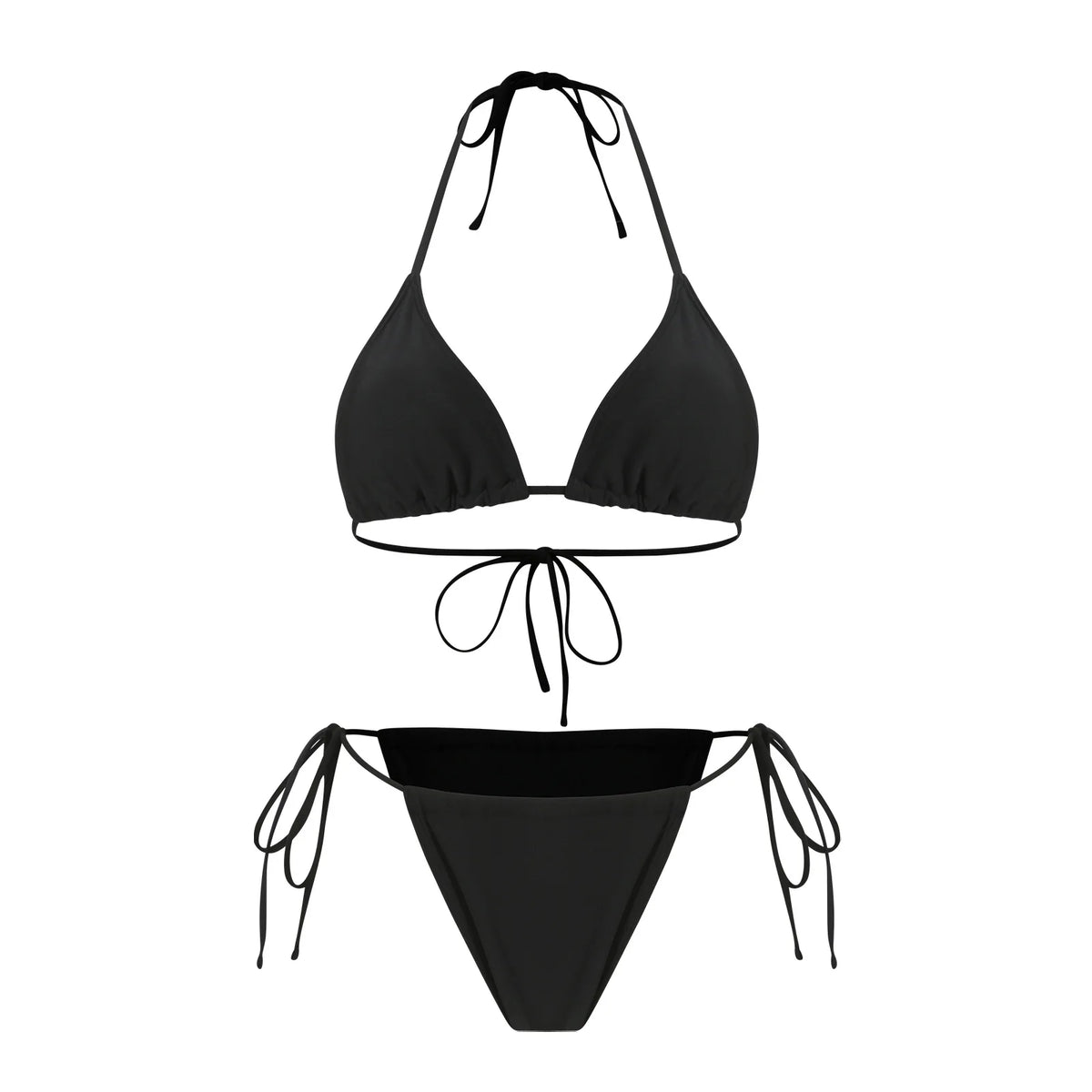 Sexy Hole Out Mesh Long Sleeve Dress 3 Piece Swimsuit 2026 Women Black Summer Push Up Thong Bikini Holiday Bathing Suit Swimwear