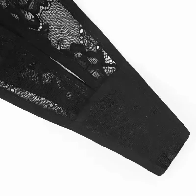 Fashion Style Black Sexy Lace Women's G-String Thong Breathable Underwear Lingerie Hot Sale Party Underpants for Women Panty