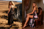 Leopard Print Mesh Lace Nightgown for Women Wild Animal Sleepwear See Through Deep V Long Split Open Back Sexy Lingerie Dress