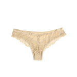 Womens Sexy Underwear Floral Lace Hollow Out Panties Cross Bandage Seamless Low Waist Lingerie Seduction Plus Size Panties Thong
