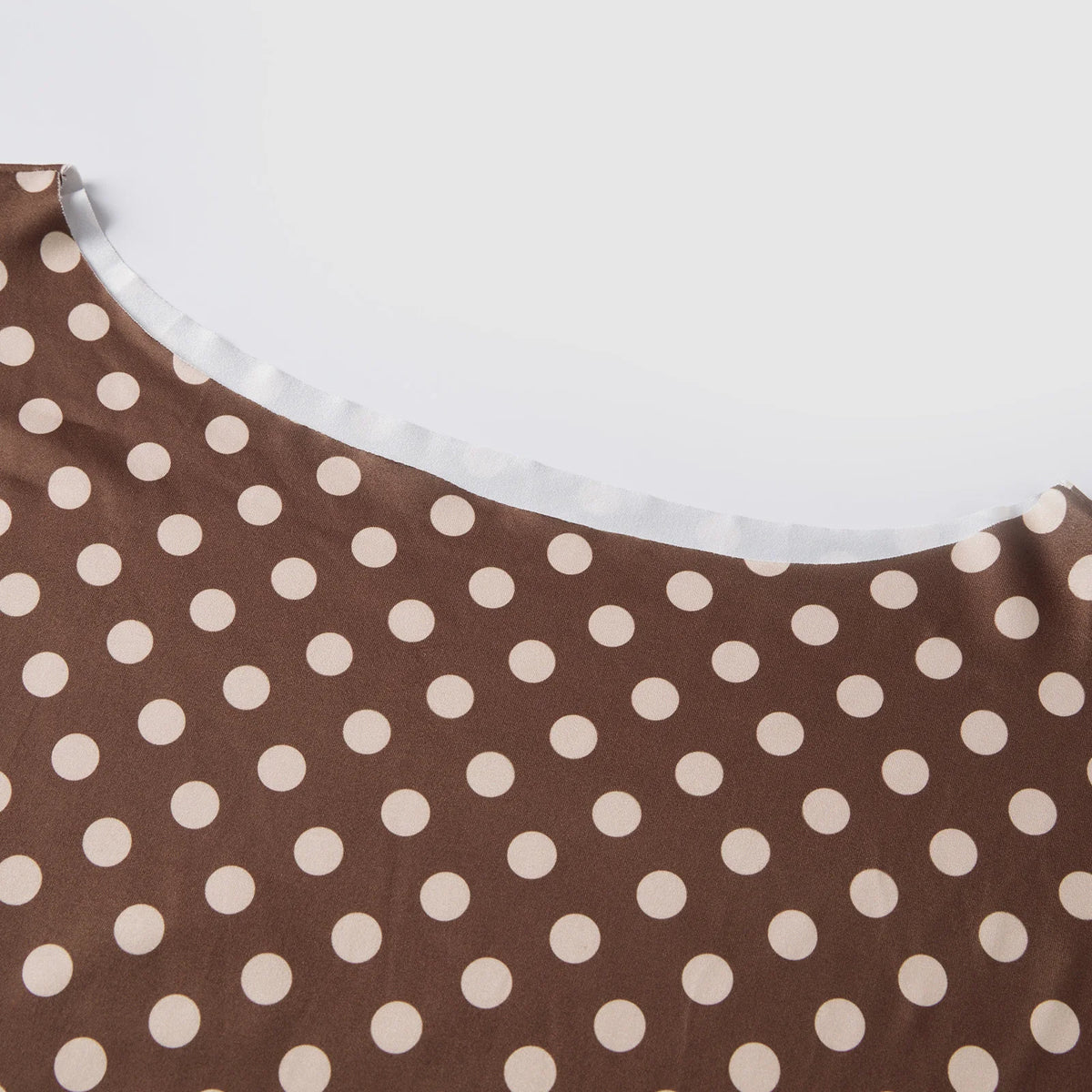 Summer Women's Fashion Tops Off Shoulder Short Sleeve Dots Print Tops Loose Shirts New