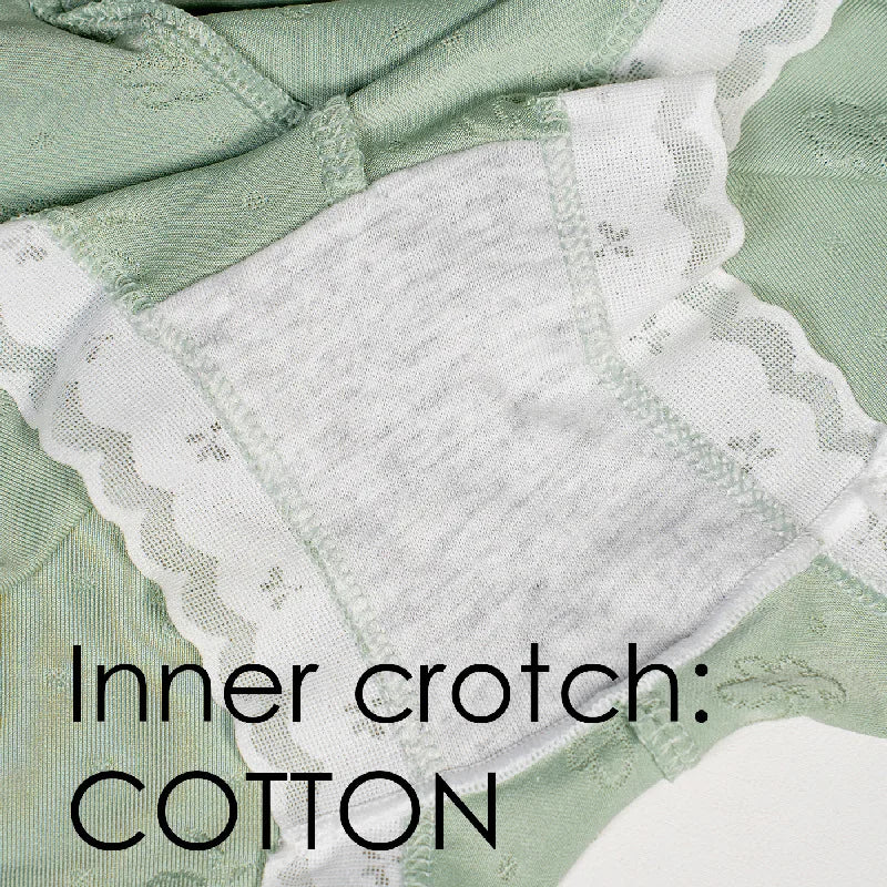 3Pcs/Set Ice Silk Boyshort Women Low Waist Panties Female Underpants Solid Color Lace Underwear Sexy Lingerie M-XL Boyshorts