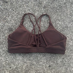 Solid Color High Strength Shockproof Women Fitness Sport Bra Top Soft Tight Cross-Training Jogging Yoga Underwear With Chest Pad