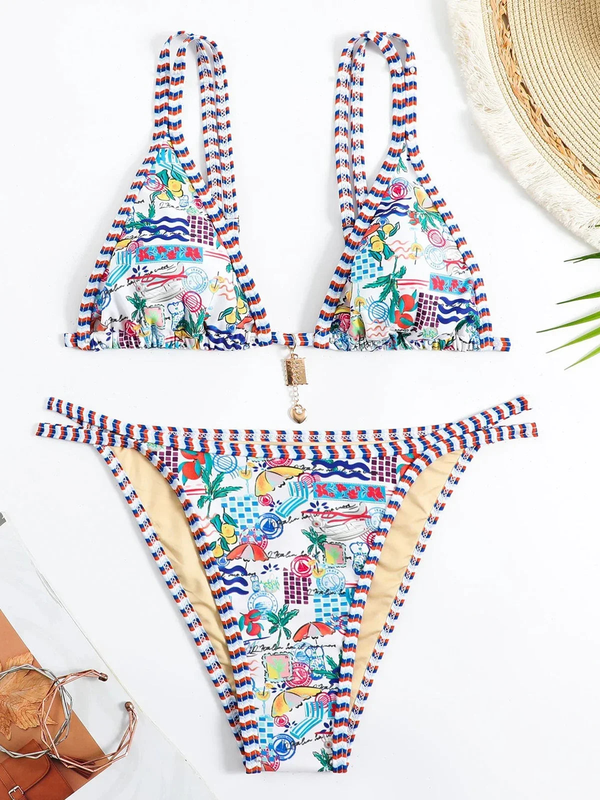 Printed Micro Bikinis 2026 Brazilian Bikini Women Swimwear Female Swimsuit Two-pieces Bikini Set Bathing Suit Swim Beach Wear