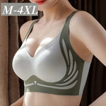 Push-Up Seamless Bras For Women Anti-sagging Non-wired Bra Anti-Spill Side Support Sexy Lingerie Adjust Straps Underwear M-4XL