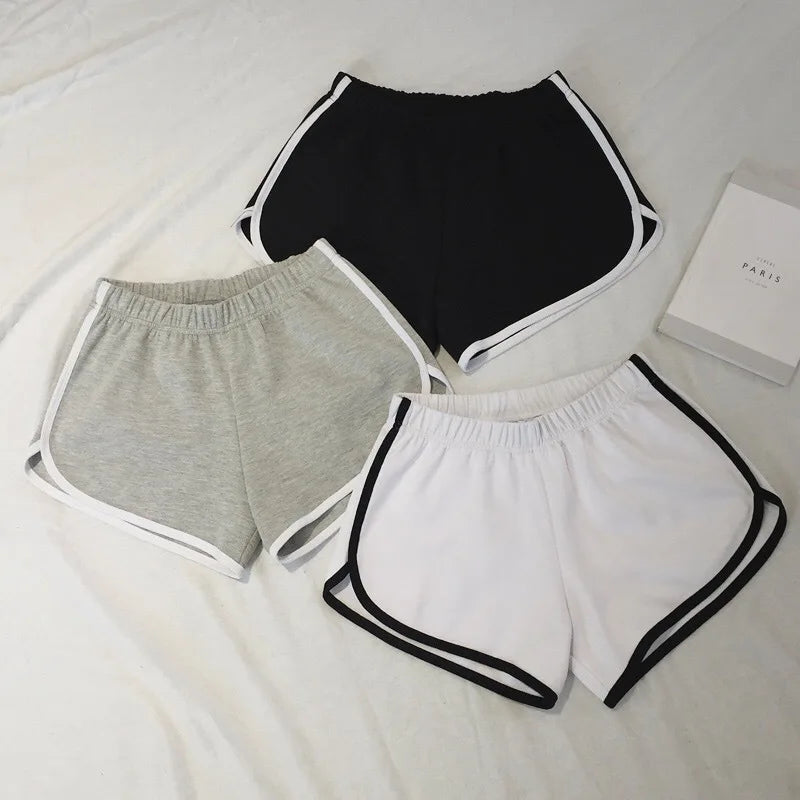 New Elastic Shorts for Women Loose Fitting Quick Drying Summer Thin Running Fitness Leisure and Anti External Wear