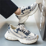 Sneakers Women TrendsPlatform Shoes Lightweight Outdoor Sports Shoes Breathable Running Shoes Lace Up Casual