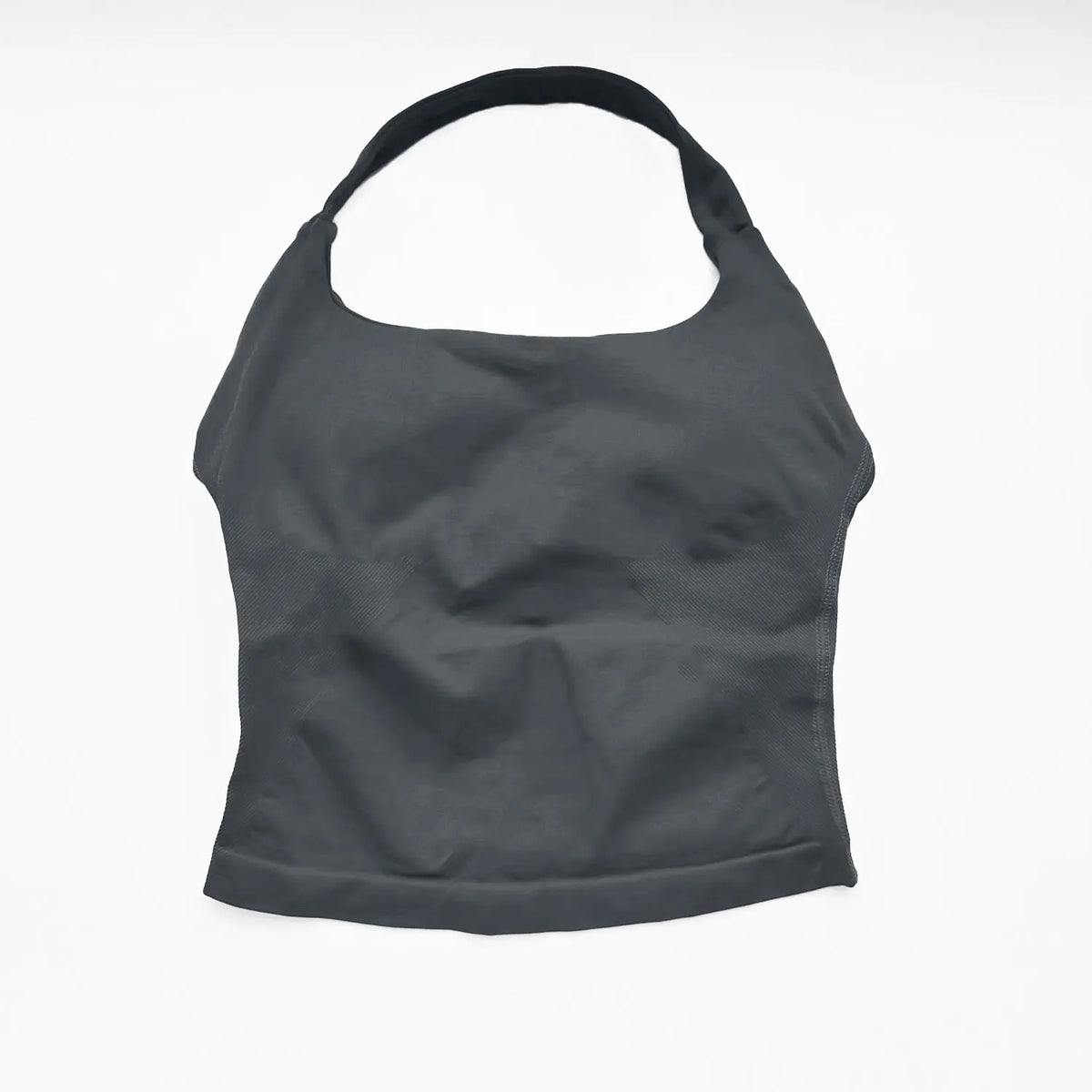 NCLAGEN Gym Halter Top Woman longline strappy tank Padded yoga clothing Fitness workout Running Activewear pilates clothes
