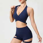 Women Seamless Wireless Sports Bra Shockproof Support Adjustable Strap Padded Yoga Fitness Camisole