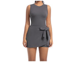 New Short Sports Jumpsuit Gym Set Women Yoga Clothes Workout Tennis dress One-piece Playsuit Yoga Suit Female Outdoor Bodysuits
