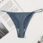 4Pcs/Set Women G-String Thongs Seamless Panties Sexy Lingerie Low Rise Female G-String High Cut Pantys Underwear