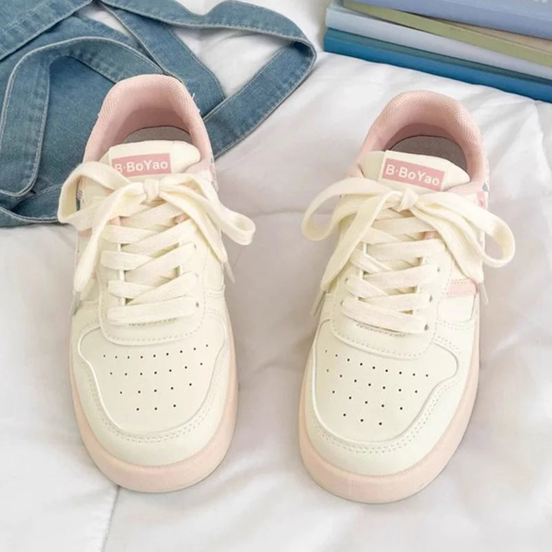 Autumn Mix Color Plaid Sneakers Women Breathable Lace Up Sports Shoes Woman Comfortable Soft Insoles Running Casual Shoes Female