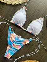 Micro Bikinis 2025 Sexy Women Swimsuit Swimwear Female Thong Bikini Set Biquini Bathing Suit Print Swimming Suits Beachwear