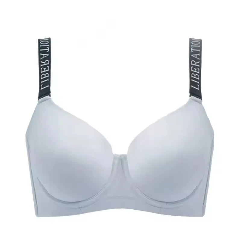 Comfortable Seamless Bra Anti Sagging Plus Size Bra Full Cup for Women Seamless Gathering Minimizer Sport Everyday Bra