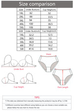 Front button plus size bra easy to put on and take off comfortable bra gathering and lifting casual oversized underwear MR3441