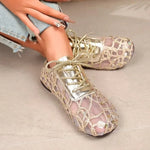 Summer Women Flats Shoes Sequins Design Casual Fashion Women Sandals Plus Size Women Shoes