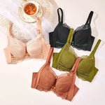 Autumn Winter Women's Lace Underwire 2024 Push Up Bra Sexy Underwear Bras for Women Bralette Lace Bra Lingerie Intimates SWD9021