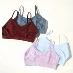 Women Tank Crop Top Female Seamless Underwear Backless No Pads Unlined Sexy Lingerie Comfort Woman Top Camisole