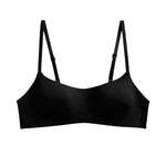 Seamless Bras For Women Small Chest Tube Top 1/2 Cup Non-Wire Bra Women Sexy Lingerie Female Underwear Glossy Intimates