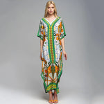 2026 Women Swimsuit Beach Cover Up dress Sleeve Kaftan Beach Tunic Long Pareos Bikinis Cover ups Summer Robe Plage Beachwear