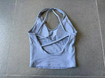 Women Sports Yoga Vest With Cross Shoulder Straps Quick Drying Sexy Yoga Bra Gym Breathablefitness Push Up Training Sports Vest