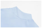 Naked Yoga T Shirts Women Stand Up Collar Zipper Tight Sports Shirts Outdoor Solid Short Sleeved Gym Running Fitness Tank Tops