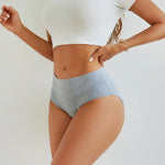 4Pcs Women's Seamless Cotton Briefs Women Plus SizePanties Solid Color Breathable Underwear Female Low Waist Soft Lingerie S-XXL