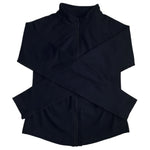 Long Sleeve Sports Jacket Women Zip Yoga Shirts Seamless Fitness Gym Top Sportswear Slim Fit Running Coats Workout Clothes Woman
