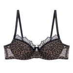 Leopard Print Bra for Women Sets High Quality Backless Sexy Hot Bra Brief Sets Lace Push-up Underwear Women's Intimates