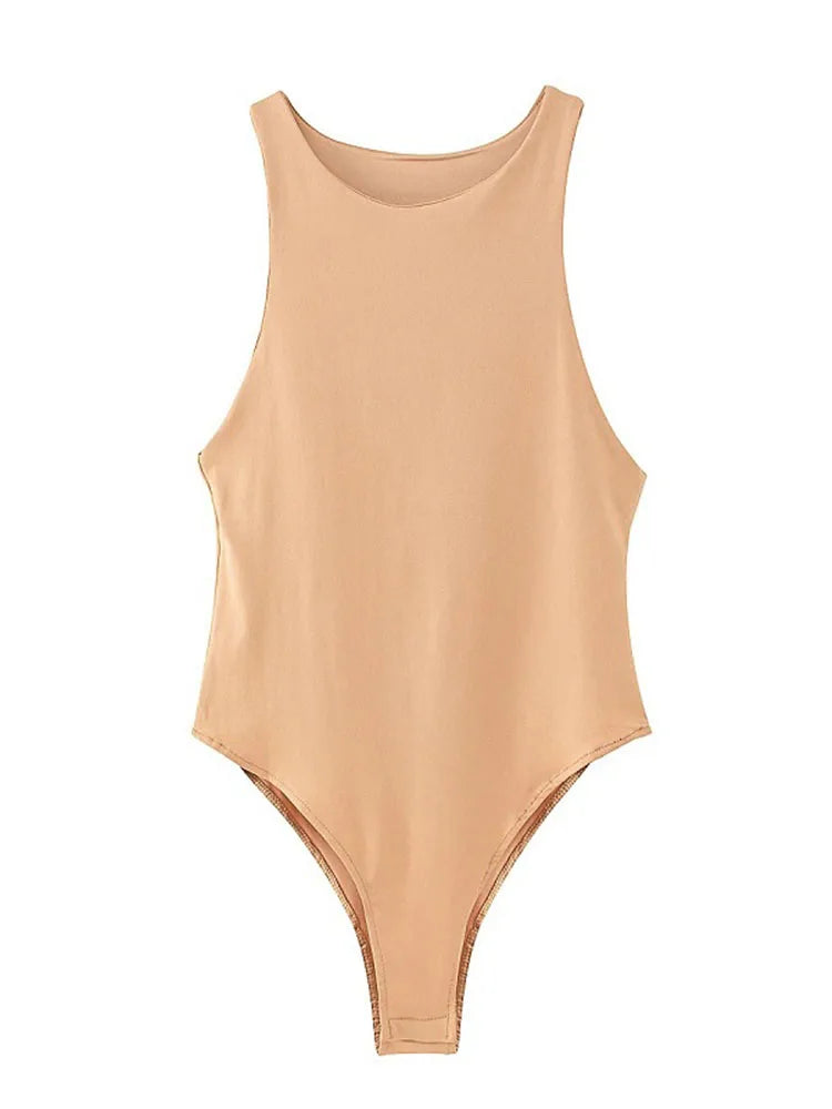 summer solid sexy bodycon women bodysuits female 8 color green slim casualbodysuit chic lady club short playsuits femme