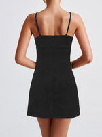 Contrast Mini Cami Dress - Ladyez